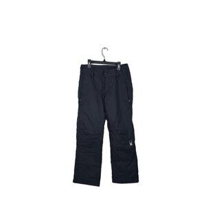 Spyder  XS Men’s Black Snow Pants two pockets with zippers.